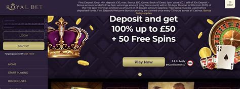 RoyalBet Casino Review (2024) – £50 Bonus & 50 Spins.